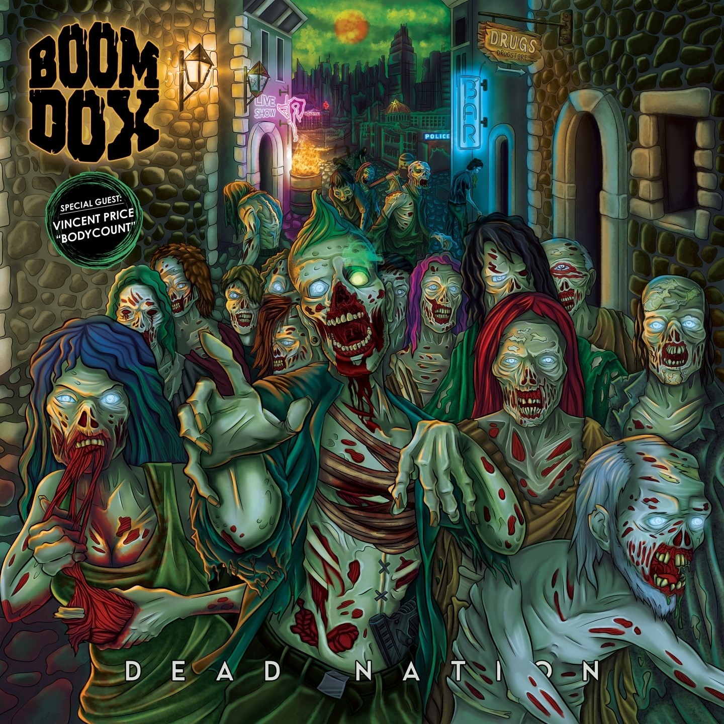 Boom Dox Dead Nation (Vinyl LP) 12" Album (Limited Edition)