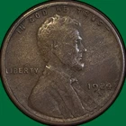 1924-S Lincoln Wheat Cent Very Fine VF Coin #36156