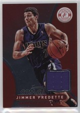 2012-13 Totally Certified Memorabilia Totally Red Jimmer Fredette #124 0y6s
