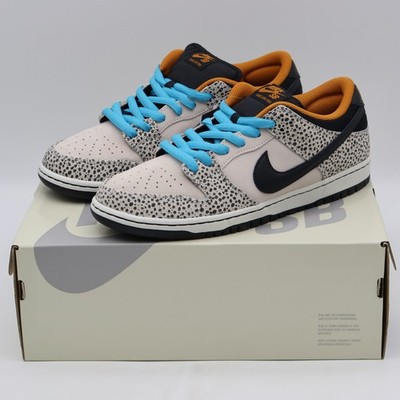 FZ1233-002 Nike SB Dunk Low Pro Electric Safari Phantom and Black (Herren)