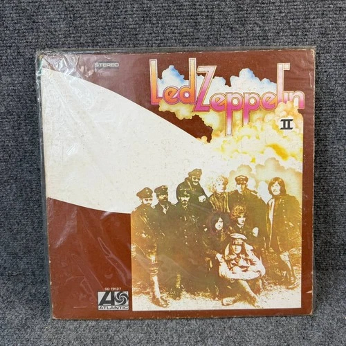 Vintage Led Zeppelin II LP Atlantic SD 19127 Classic Rock Vinyl