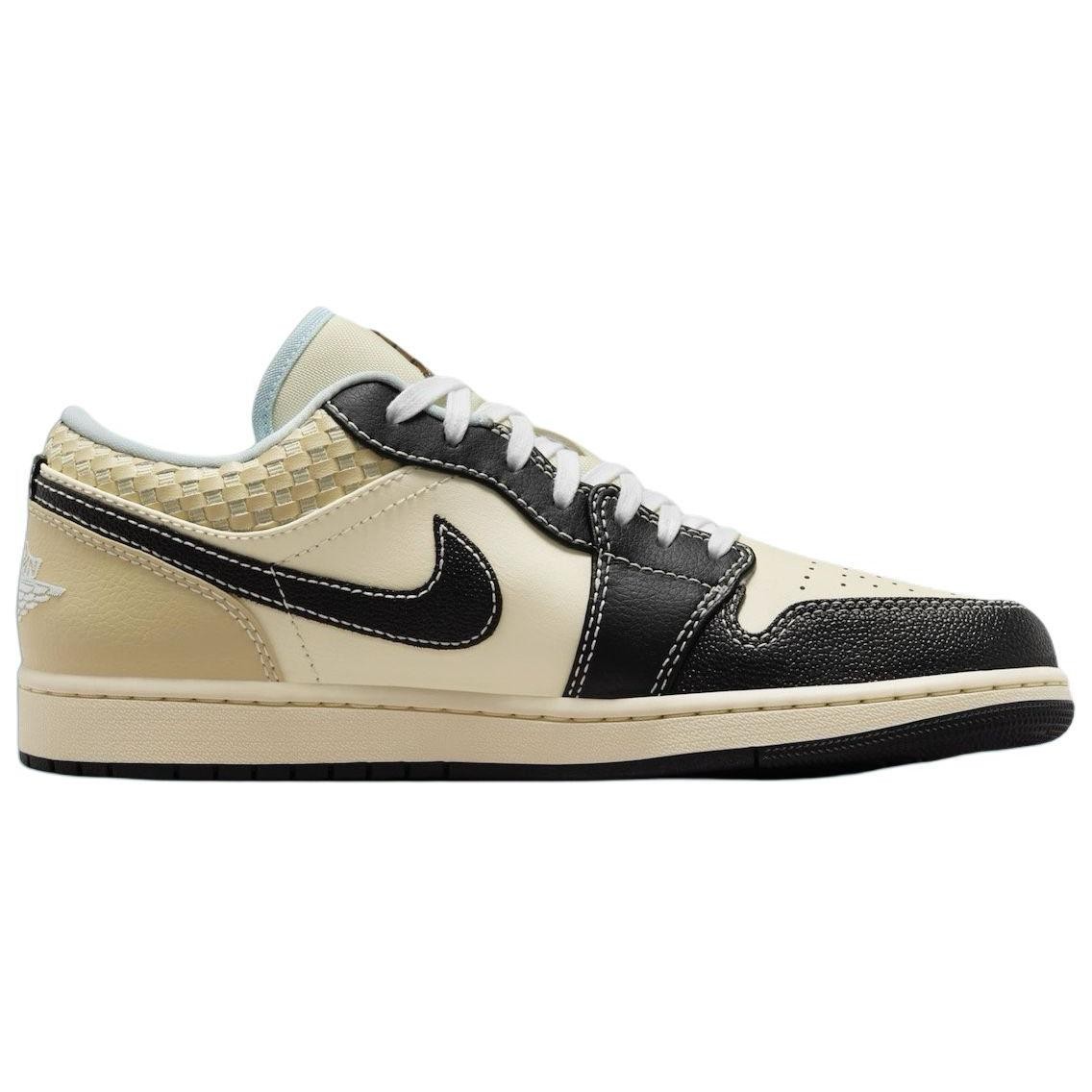 Air Jordan 1 SE Low Coconut Milk Black - Hq3437-101 | eBay