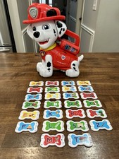 VTech Paw Patrol Treat Time Marshall ABC Learning Alphabet Bones 100 Complete