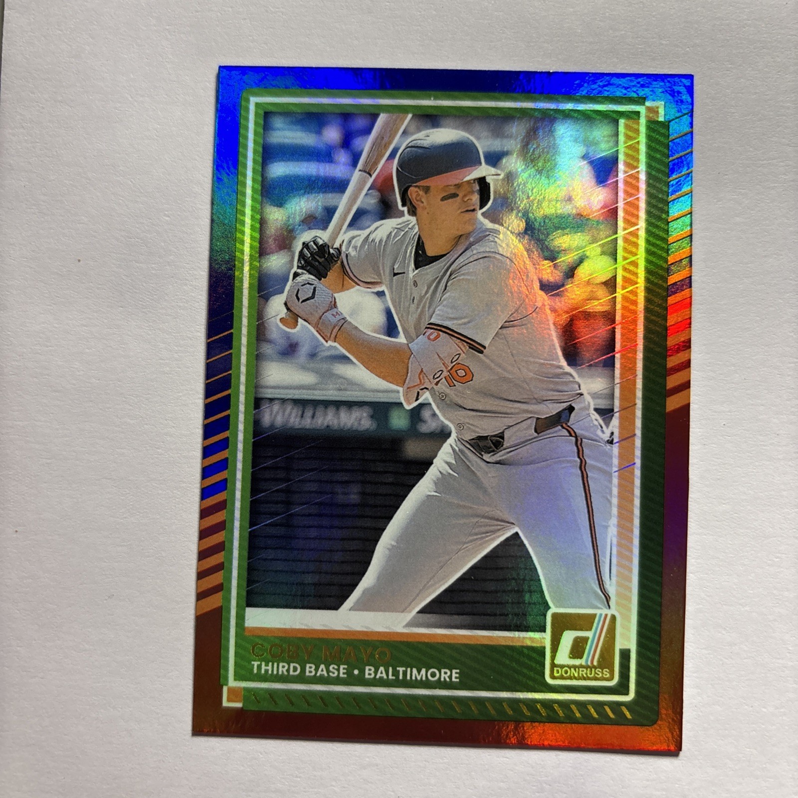 2025 Panini Donruss - Coby Mayo #5 Red and Blue
