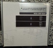 DYNASTY PROAUDIO WSA-5RP Wireless Surround Sound Rear Speakers Kit Black