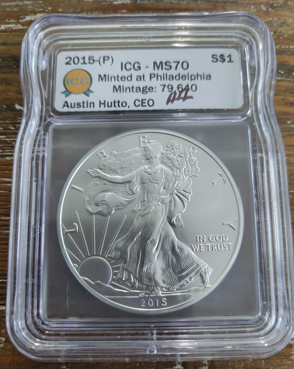 American Eagle ICG 2015 Silver Bullion Coins for sale | eBay