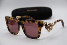 NEW ROBERTO CAVALLI SRC041 COL.0777 TORT AUTHENTIC SUNGLASSES W/CASE 52-20