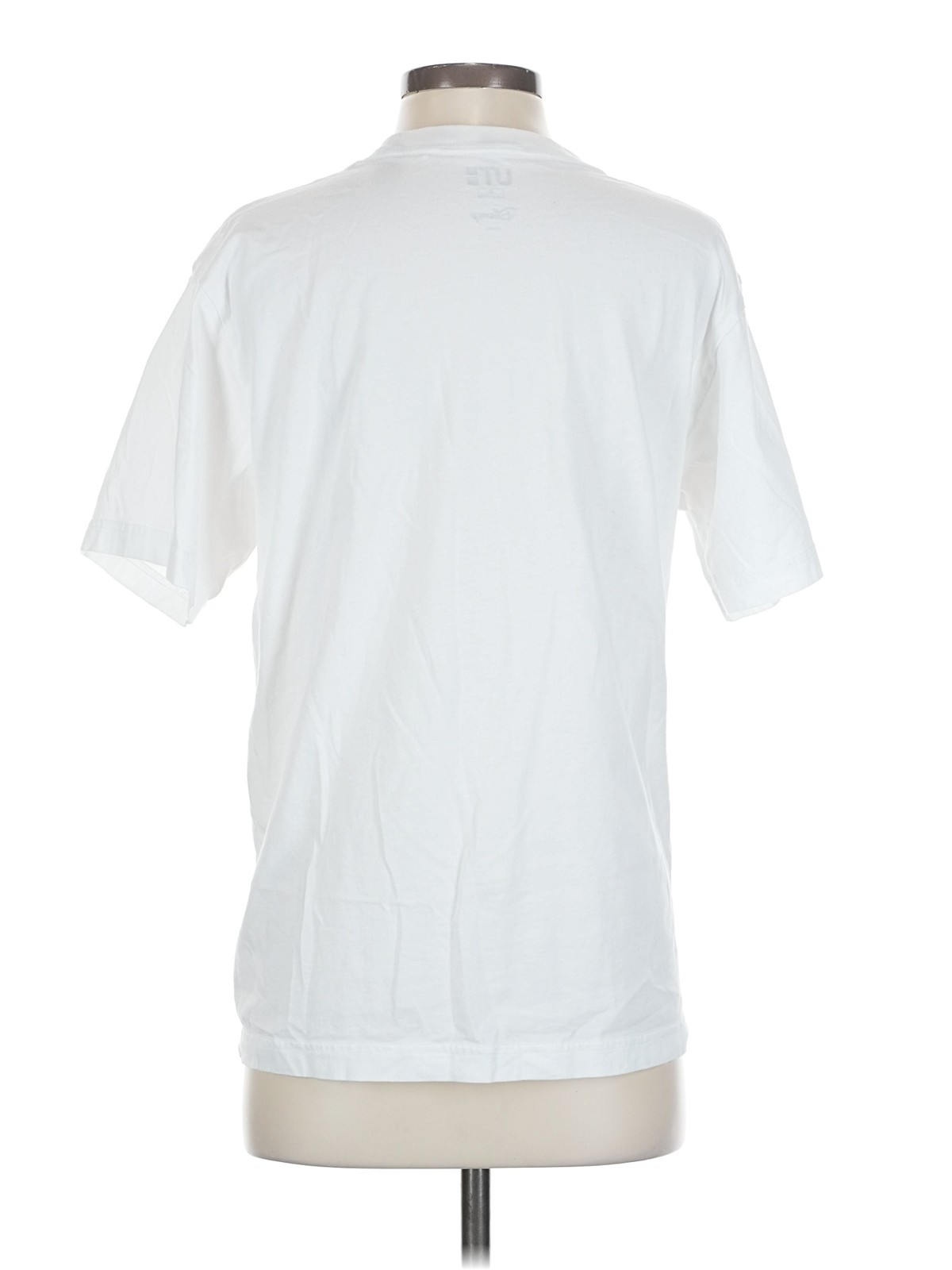 UT for Uniqlo Women White Short Sleeve T-Shirt S thumbnail 2