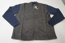 FootJoy Golf Full Zip Hybrid Jacket Mens Size XL Charcoal 1061E 01273570 New