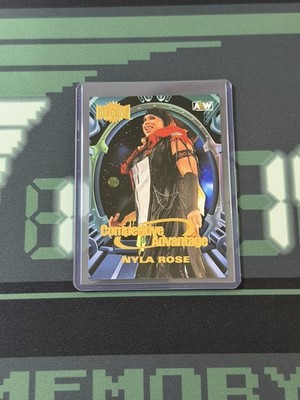2022 AEW Skybox Metal Competitive Advantage Nyla Rose Case Hit SSP Card 1:600 