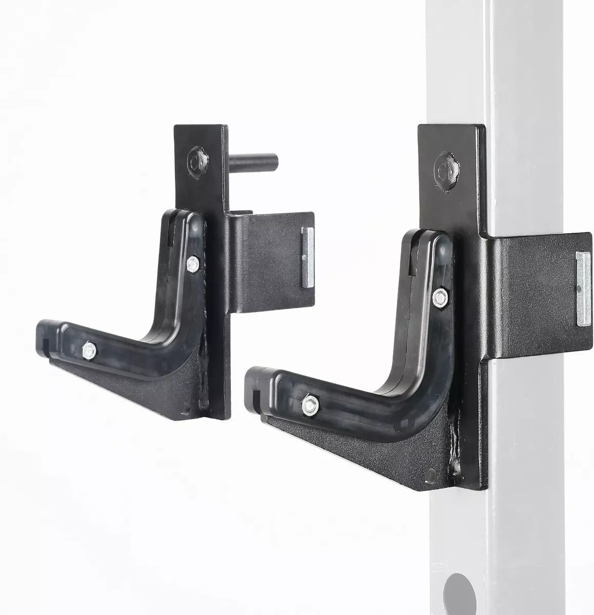 2x2 J-Hooks Power Rack Attachment Barbell Holder/Squat Rack Accessories J  Cups