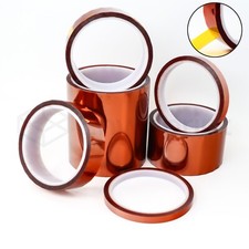 Kapton Polyimide Tape Nastro Isolante Resistente al Calore Nastro Adesivo 8-100mm x 33m