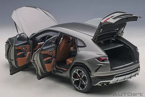 1/18 Lamborghini Urus (Grigio Lynx Gray Metallic) Model Car By AUTOart 79164 - Picture 12 of 12