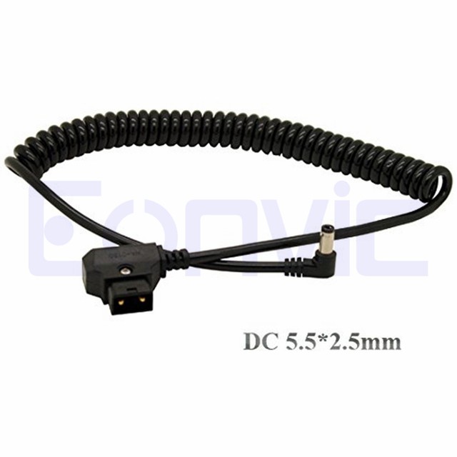 12V Dtap to DC Barrel 2.5mm Power Cable for Blackmagic Video Assist