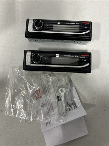 (2) Dual XD18BT AM/FM Digital Car Stereo Single Din 200watts