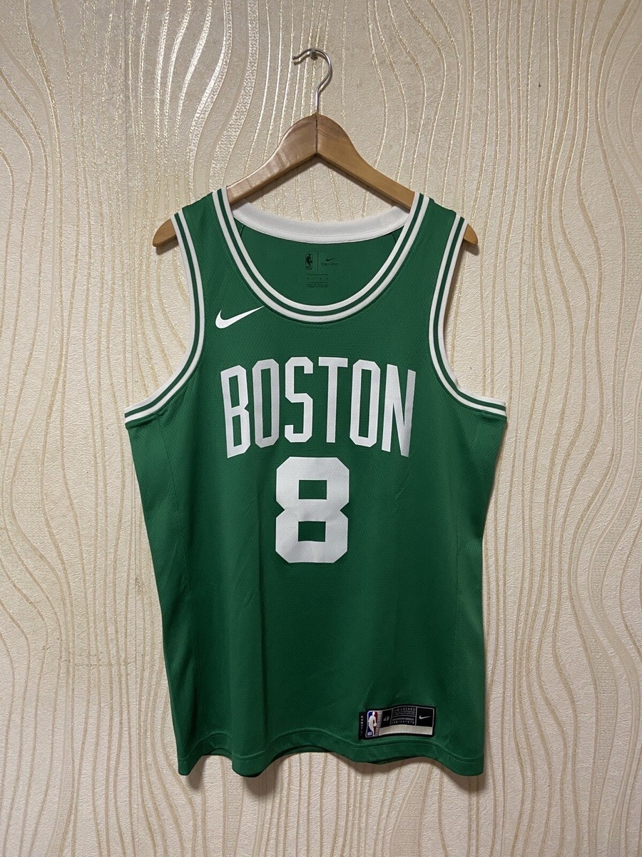 BOSTON CELTICS BASKETBALL NBA SHIRT JERSEY NIKE CW3659-317 sz L