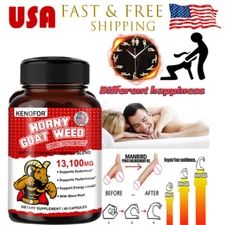 NOW Foods Horny Goat Weed Extract 600 Mg 60 Capsules - Free Shipping