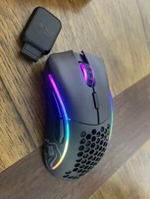 Glorious Gaming Mouse Model D Glossy Black Lightweight Honeycomb GD-GBLACK - 69g