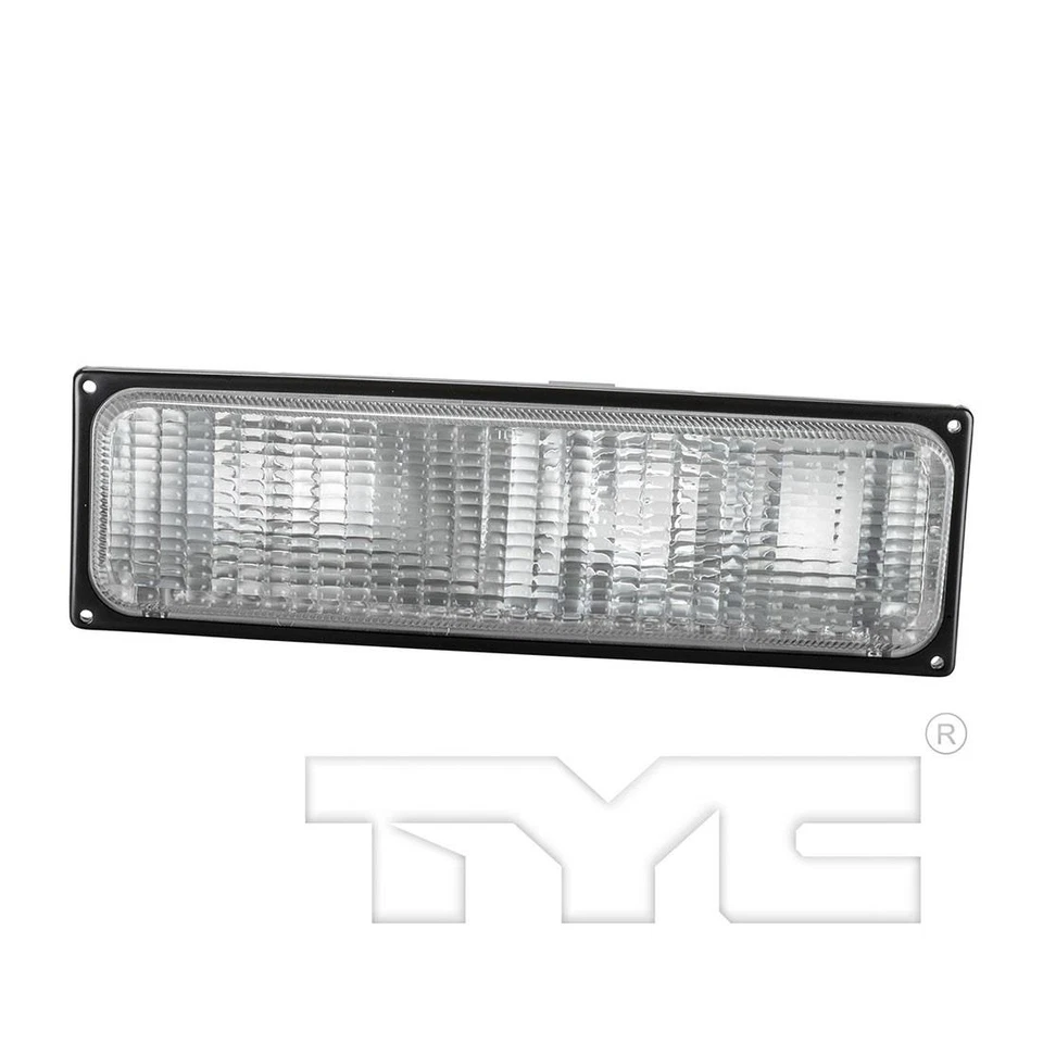 Conjunto de luz de estacionamiento/señal de giro delantera TYC 2x para Chevrolet C1500 1988-1989 Foto 4 de 4