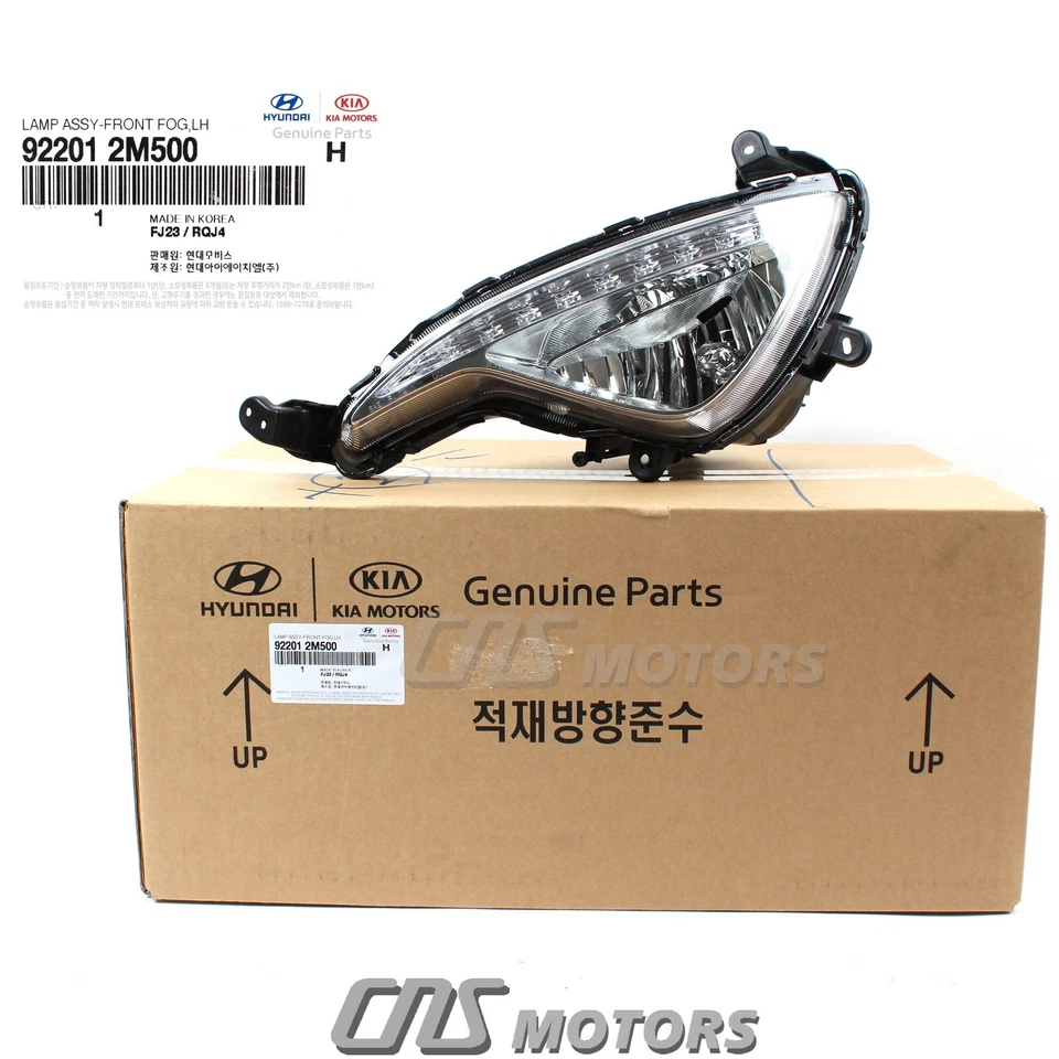 ⭐GENUINE⭐ Fog Lamps Lights W/O LED LEFT & RIGHT for 13-16 Hyundai Genesis Coupe - Imagem 2 de 4