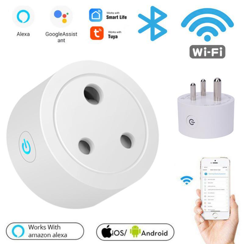 100-240v Wireless Remote Socket Home Pc Smart Power Socket Smart  Plug 10a Wifi