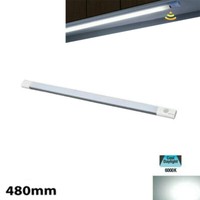 Led Leiste KüChe Kaltlicht Bewegungsmelder Unterbau Wiederaufladbar 48CM