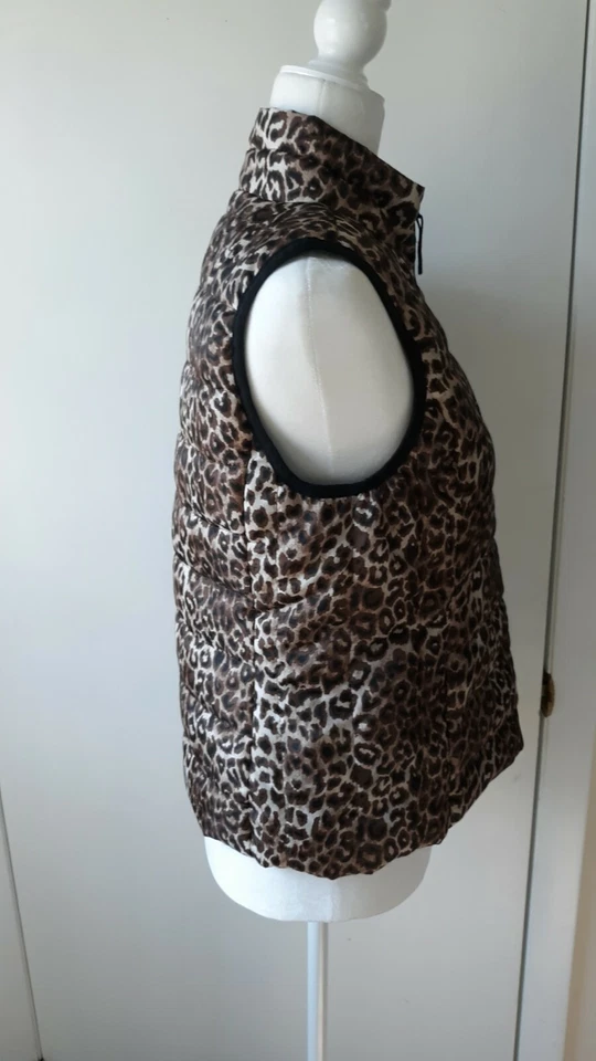 Chaleco estampado leopardo RAFAELLA PS Foto 2 de 4