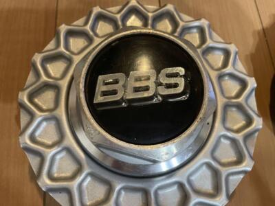 BBS Wheel Center Caps (Set of 2 High-Type Screw-On Used) F/S