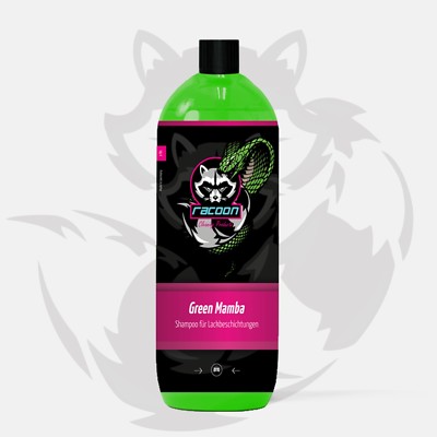 Racoon Green Mamba - Autoshampoo Auto Shampoo für Lackbeschichtungen 1000ml