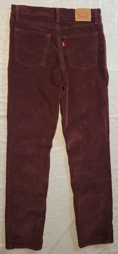 Levi's Damen 724 High Rise Straight Jeans Decadent Chocolate - Cord 30 - Bild 3 von 9