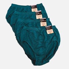 Bali Comfort Revolution Brief Panty 6/7 M/L NWT 803J 4 PACK