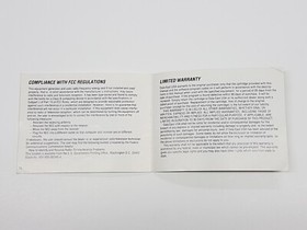 Side Pocket Authentic Original NES Nintendo Manual Only