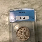1921-S Walking Liberty Half Dollar G-4
