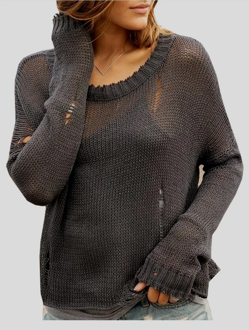 Women's Tomboy Slouchy Crew Sweater's