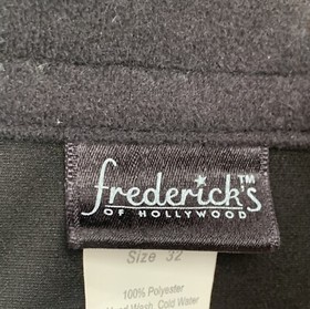 Fredericks Of Hollywood Espresso Chocolate Brown Embellish Lace Corset, 32 **NWT