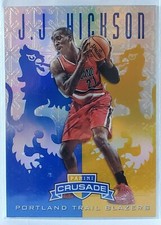 2012-13 Panini Crusade Insert Blue #189 J.J. Hickson Portland Trail Blazers