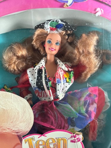 Teen Talk blonde Barbie Modepuppe 1991 Mattel Versand am selben Tag - Bild 2 von 6