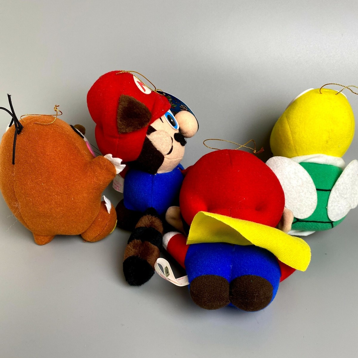 Rare 1992 Super Mario World 2 Nintendo Plush Toy Set of 4