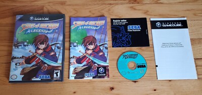 Skies of Arcadia Legends Nintendo GameCube Wii Complete lot Manual CIB TESTED !!