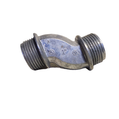  Lot OF 4 Bridgeport 1'' Offset Nipple 1522-DC