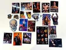 Assorted WWF/WCW Unused Stickers / Sting / Stone Cold / Hogan / CHOOSE ONE...