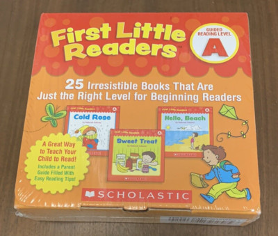 SEALED First Little Readers: Guided Reading Level A: 25 Irresistible Books