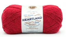 Lion Brand Heartland Yarn.