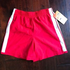 Champion Girl Athletic Sports Red Soccer Shorts Size M Medium Biking Running