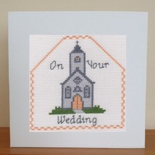 Wedding Card - Cross Stitch Kit