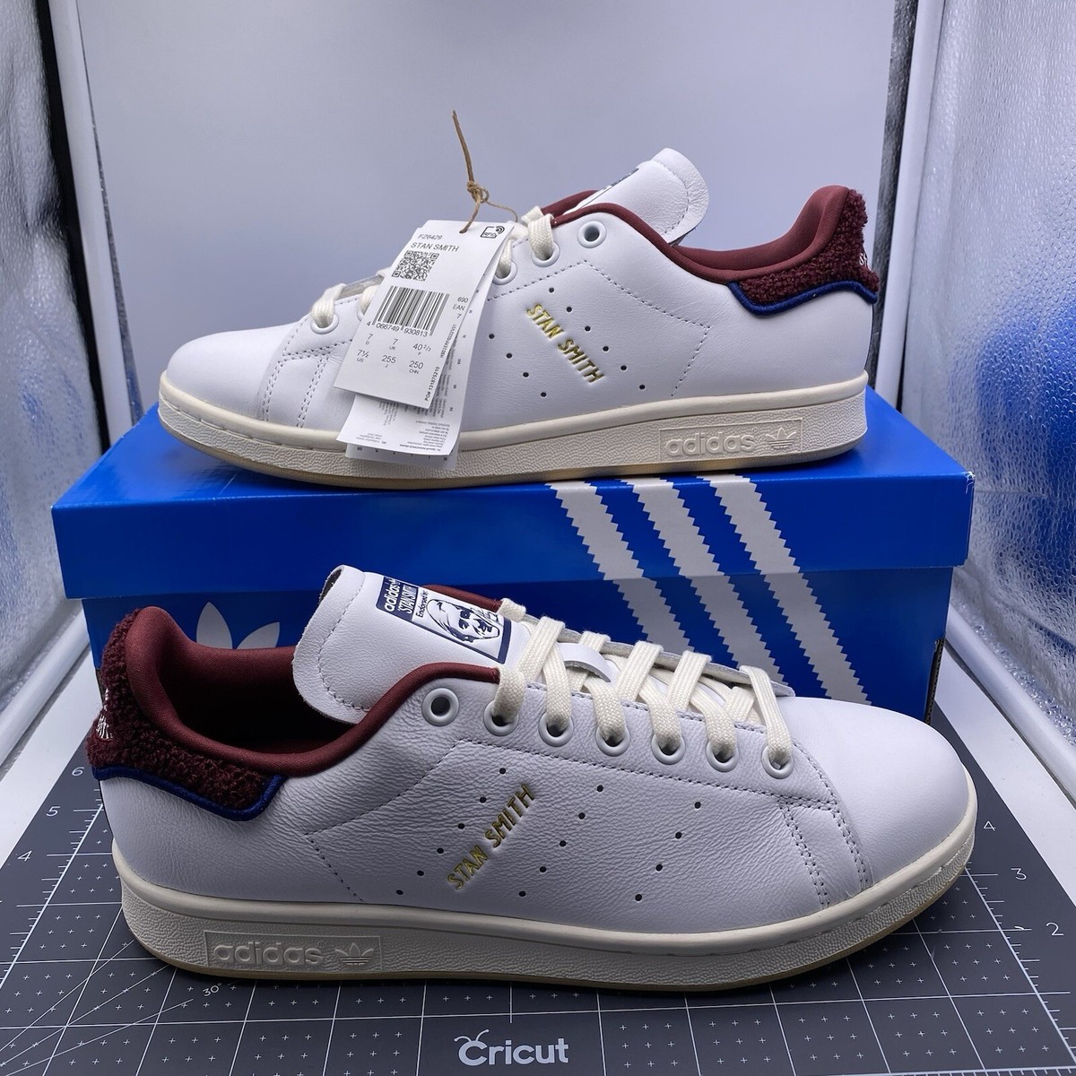 adidas Stan Smith White Leather Size UK New UK