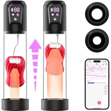 Male Masturbaters Penis Vacuum Sucking Pump Enhancer Men Vibrating Cup Strokers