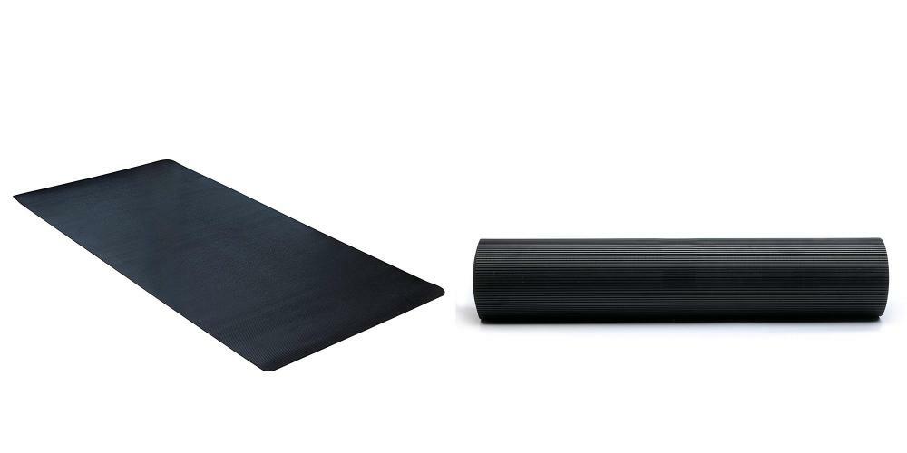 CLIMATEX Dimex Indoor/Outdoor Rubber Scraper Mat, 36" X 6', Black x 6