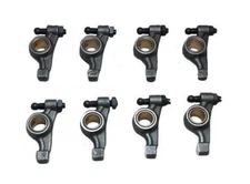 New Rocker Arm Set of 8 w/ Bushings Installed Ready To Install MGA MGB 1955-80