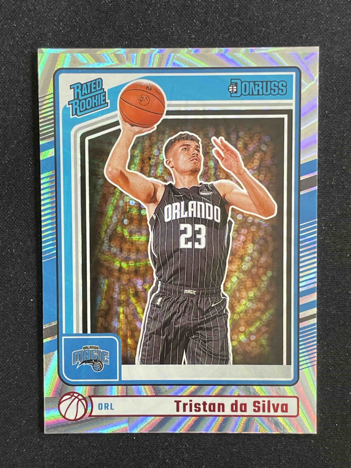 Tristan Da Silva 2024-25 Panini Donruss Rated Rookie Wedge Exclusive Holo #203
